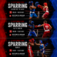 Aankondiging van de sparring voor wedstrijdboksers bij Boxing University Breda op 13 september bij sportcomplex Jeugdland
